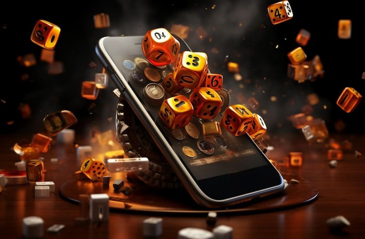 Antarmuka pasar Pemenang Pertandingan di aplikasi mobile racik slot